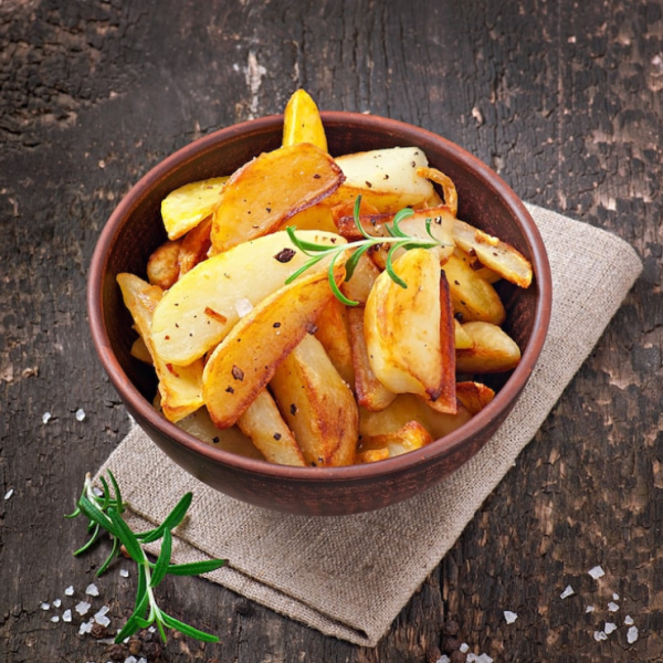 Rosemary & Garlic Chat Potatoes – Go2Café